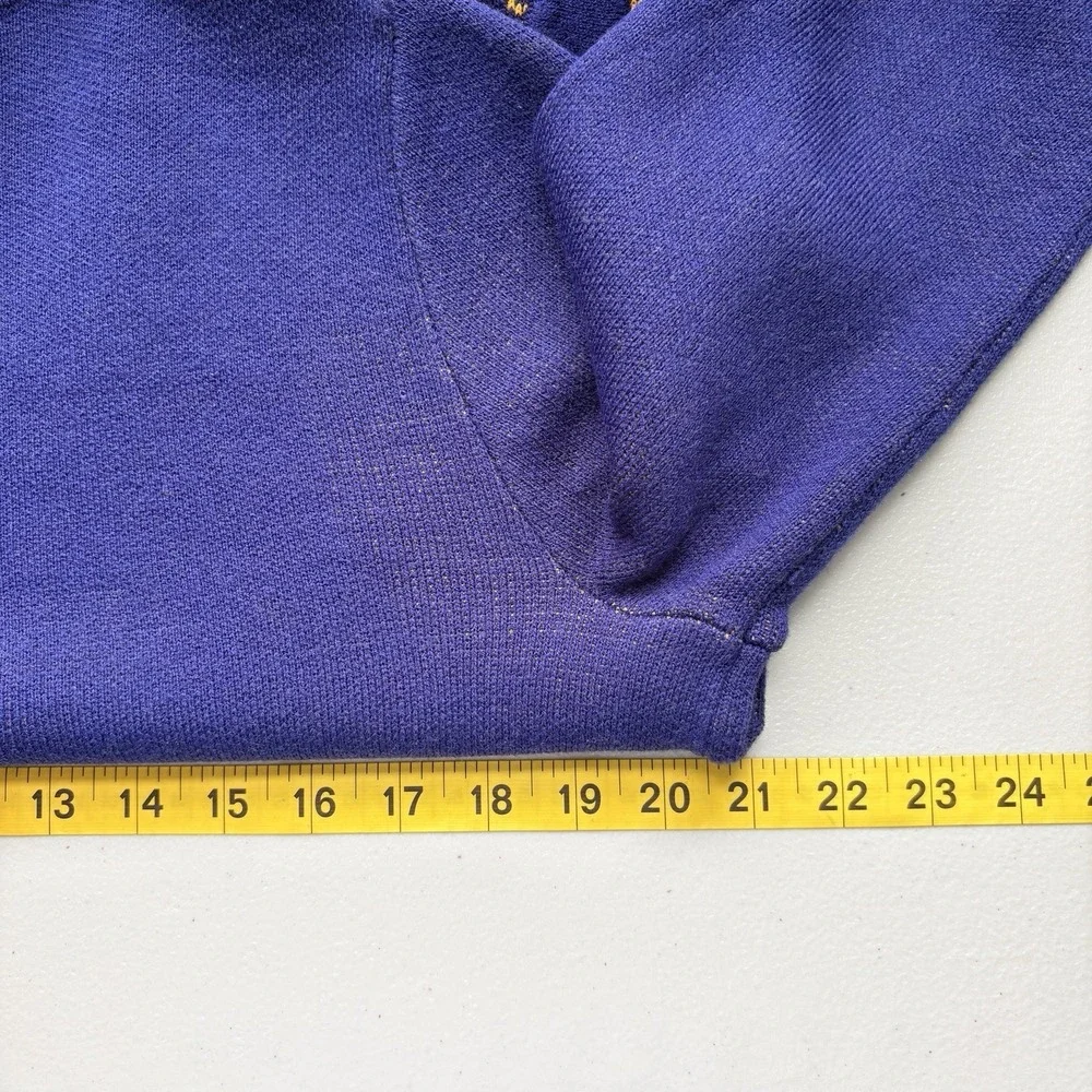 Attitudes by Renee Sweater XS Global Illusions Navy/Mustard Open‎ Front Cardigan